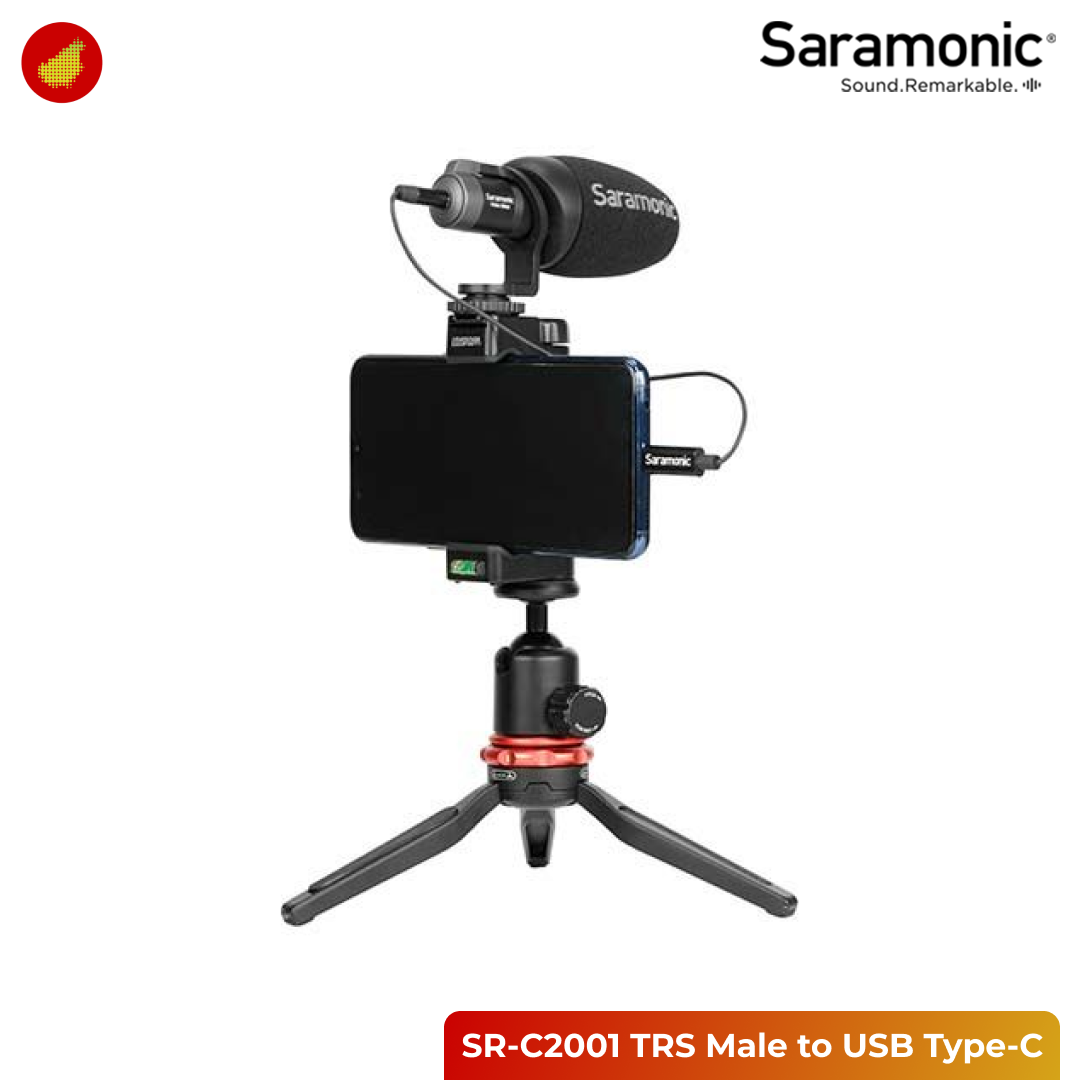 Saramonic SR-C2001 TRS Male to USB Type-C Adapter Cable