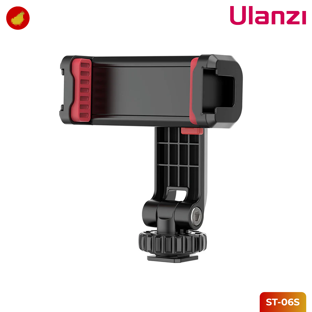 Ulanzi ST-06S Multi-Function Cold Shoe Smartphone Holder