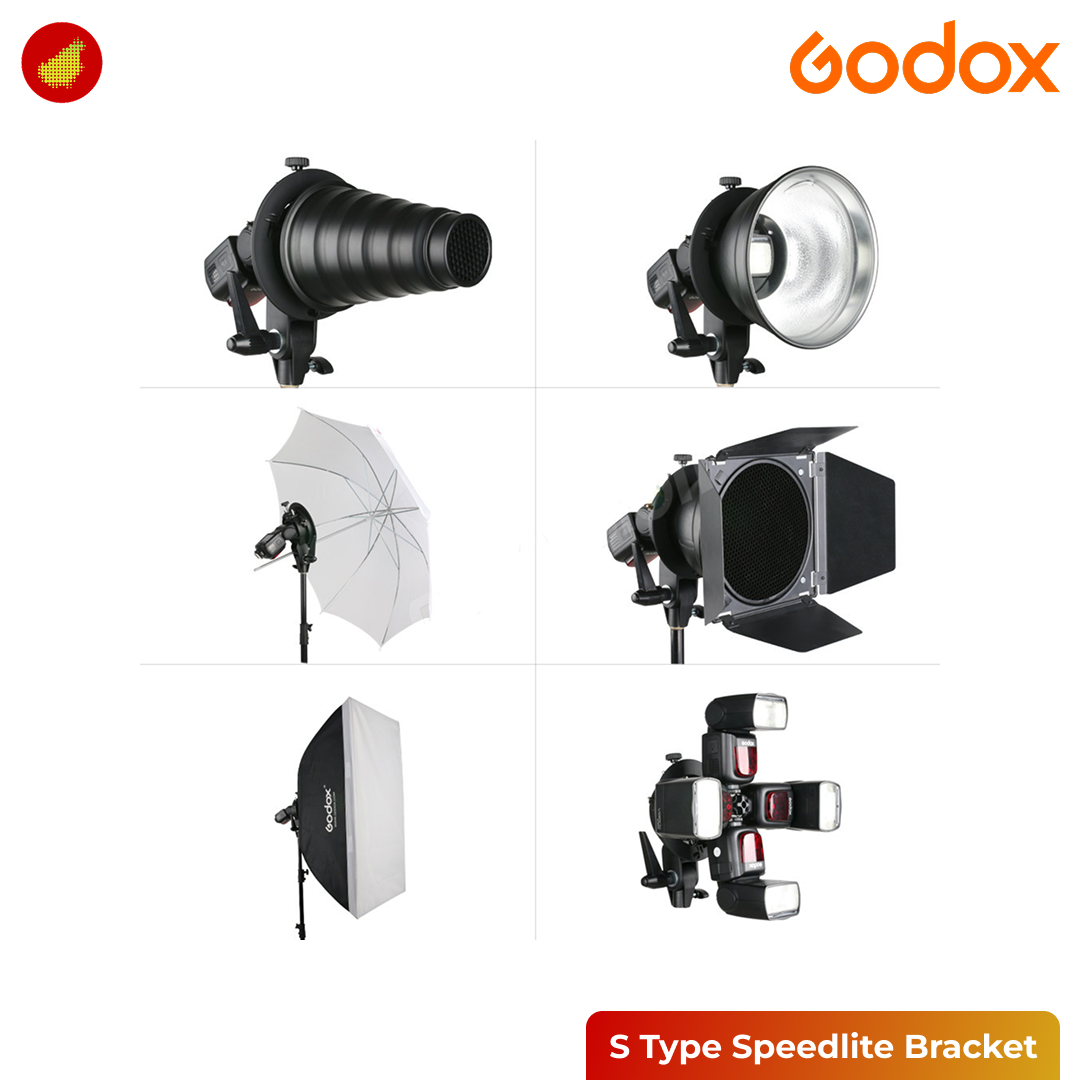 Godox S Type Speedlite Bracket