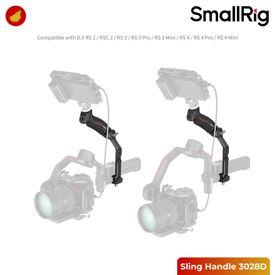 SmallRig Sling Handle for DJI RS 2 / RSC 2 / RS 3 / RS 3 Pro / RS 3 Mini / RS 4 / RS 4 Pro / RS 4 Mini - 3028D