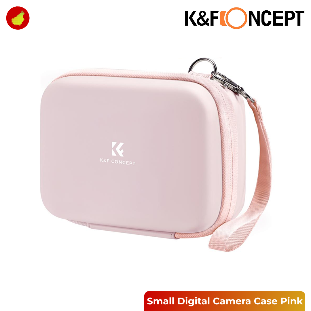 K&F Concept Small Digital Camera Case - Pink 167V2 | Purple 167V4