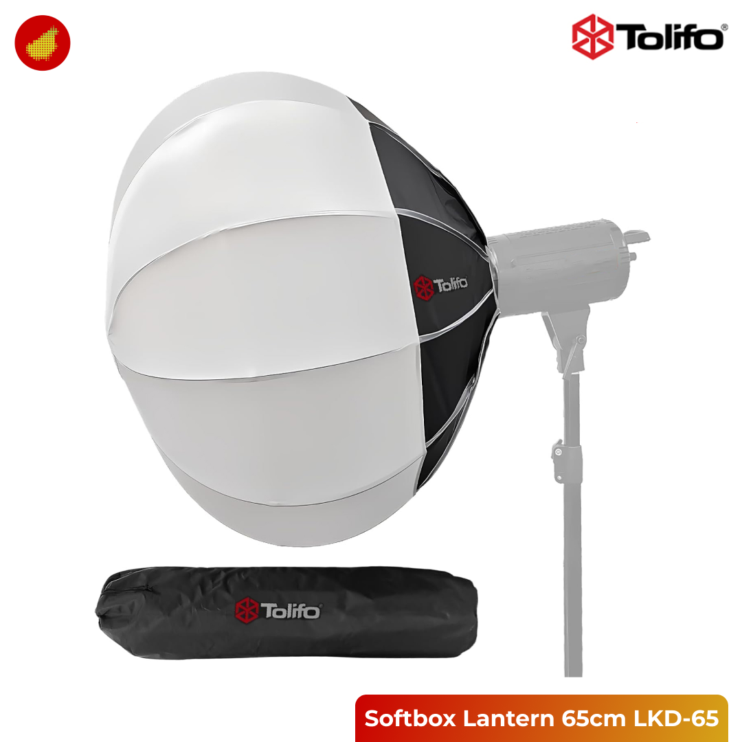 Tolifo Softbox Parabolik Lentera Reflector Quick Released 65cm - LKD-65