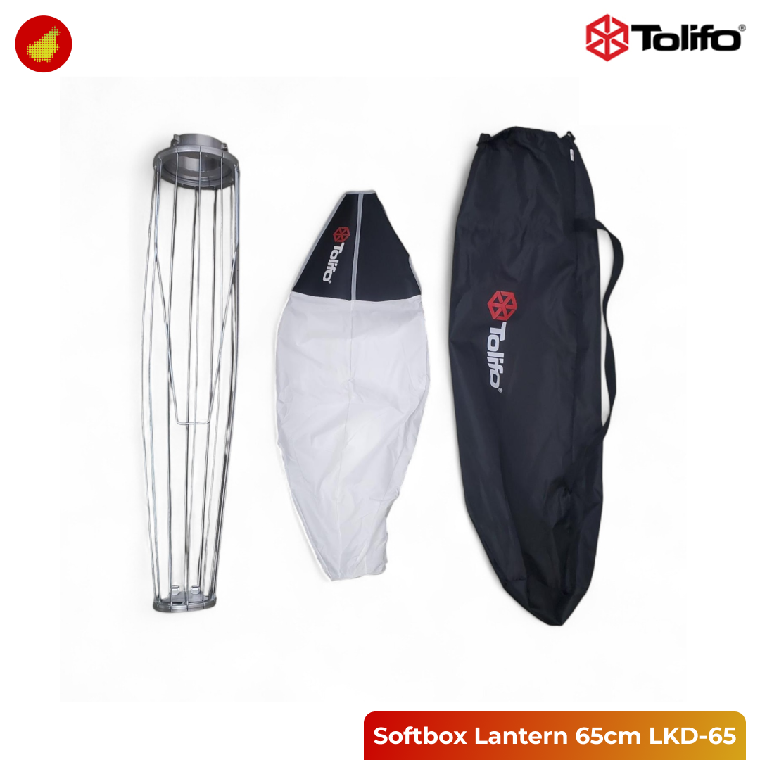 Tolifo Softbox Parabolik Lentera Reflector Quick Released 65cm - LKD-65