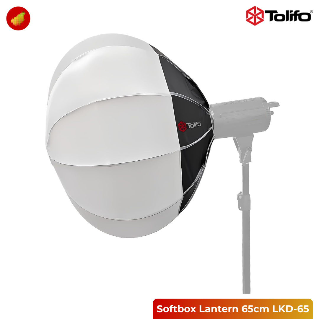 Tolifo Softbox Parabolik Lentera Reflector Quick Released 65cm - LKD-65