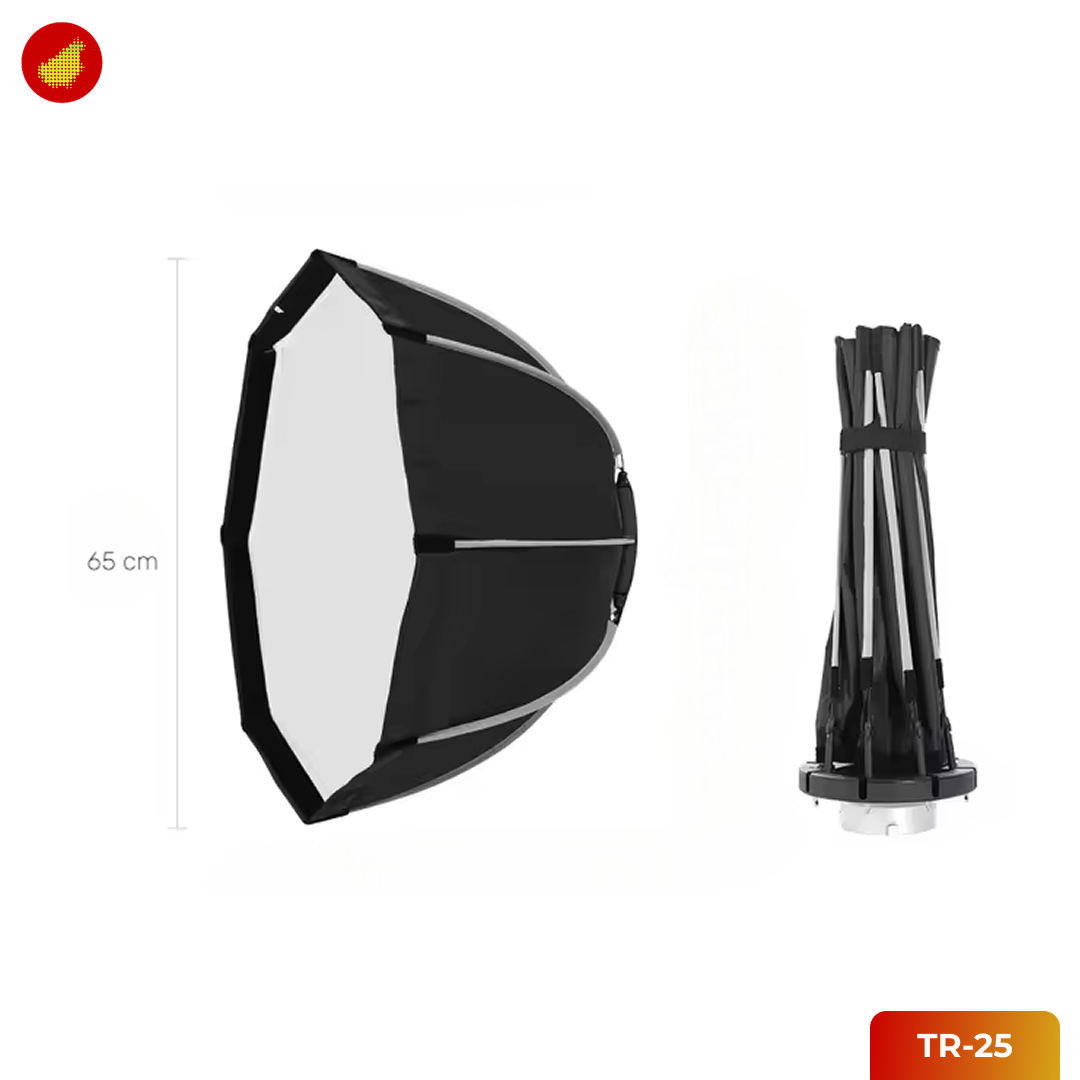 Softbox Octagonal Reflector 65cm - TR25 triopo Mount Bowen