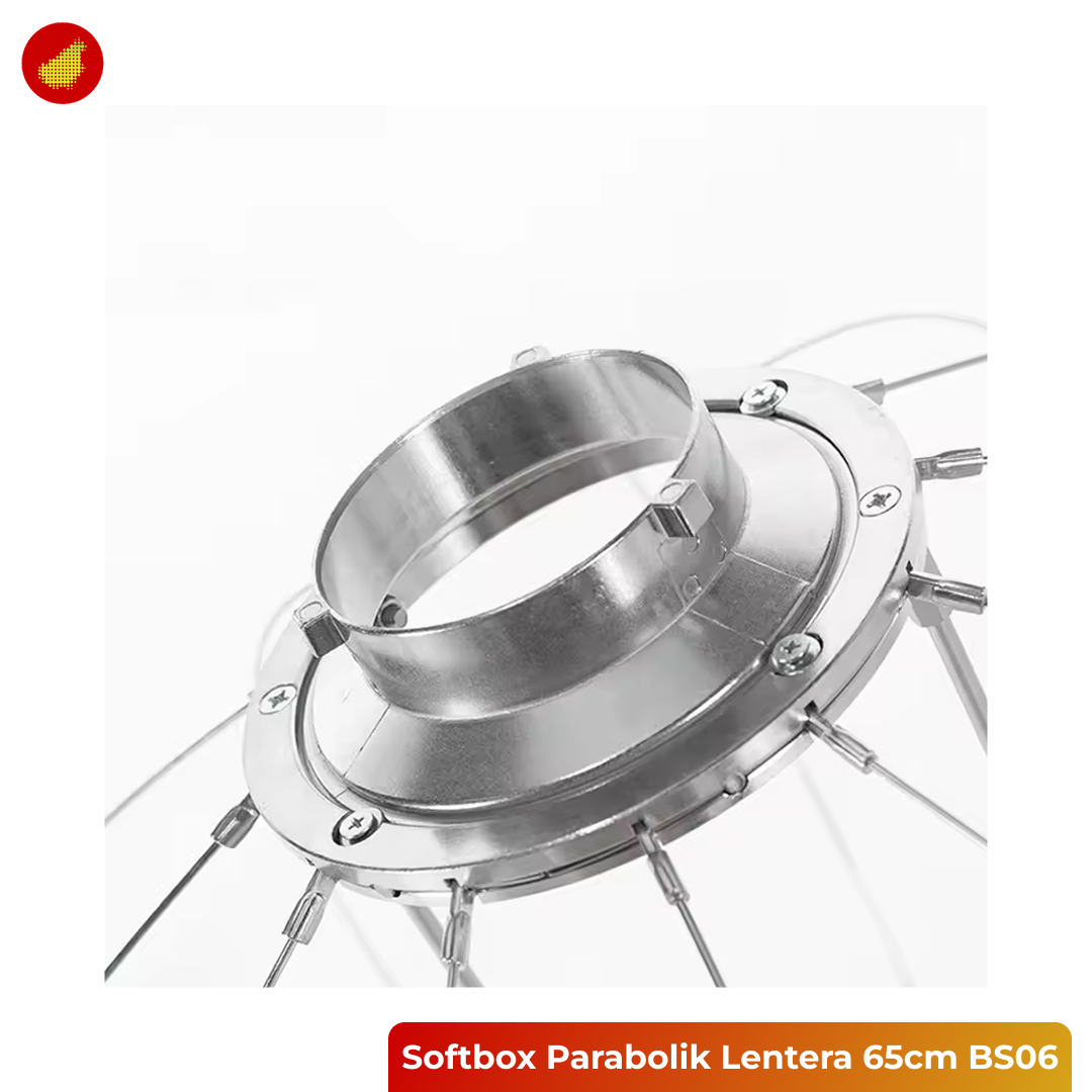 BSIDE Softbox Parabolik Lentera Reflector Lighting 65cm - BS06