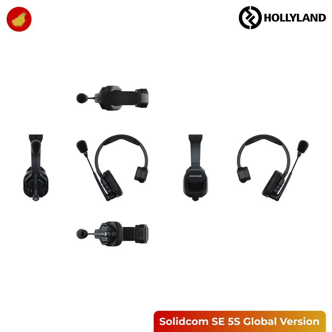 Hollyland Solidcom SE 5S Global Version Headset Wireless Intercom System