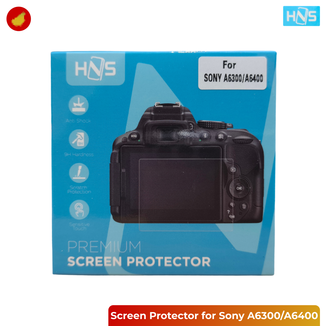HNS Tempered Glass Premium Screen Protector for Sony / FUJIFILM / Canon / Nikon