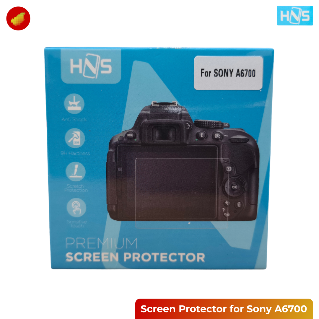 HNS Tempered Glass Premium Screen Protector for Sony / FUJIFILM / Canon / Nikon