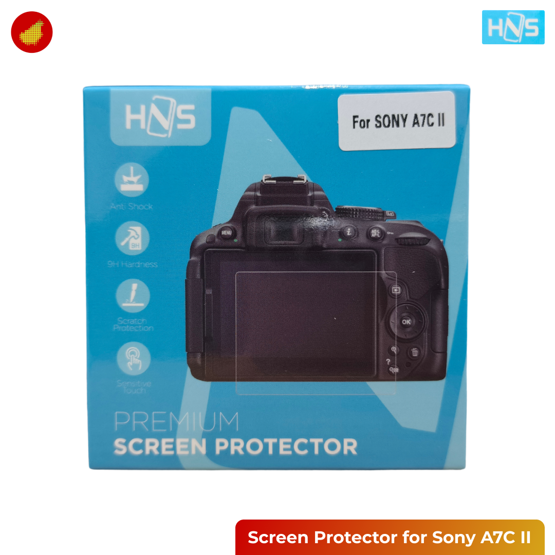 HNS Tempered Glass Premium Screen Protector for Sony / FUJIFILM / Canon / Nikon