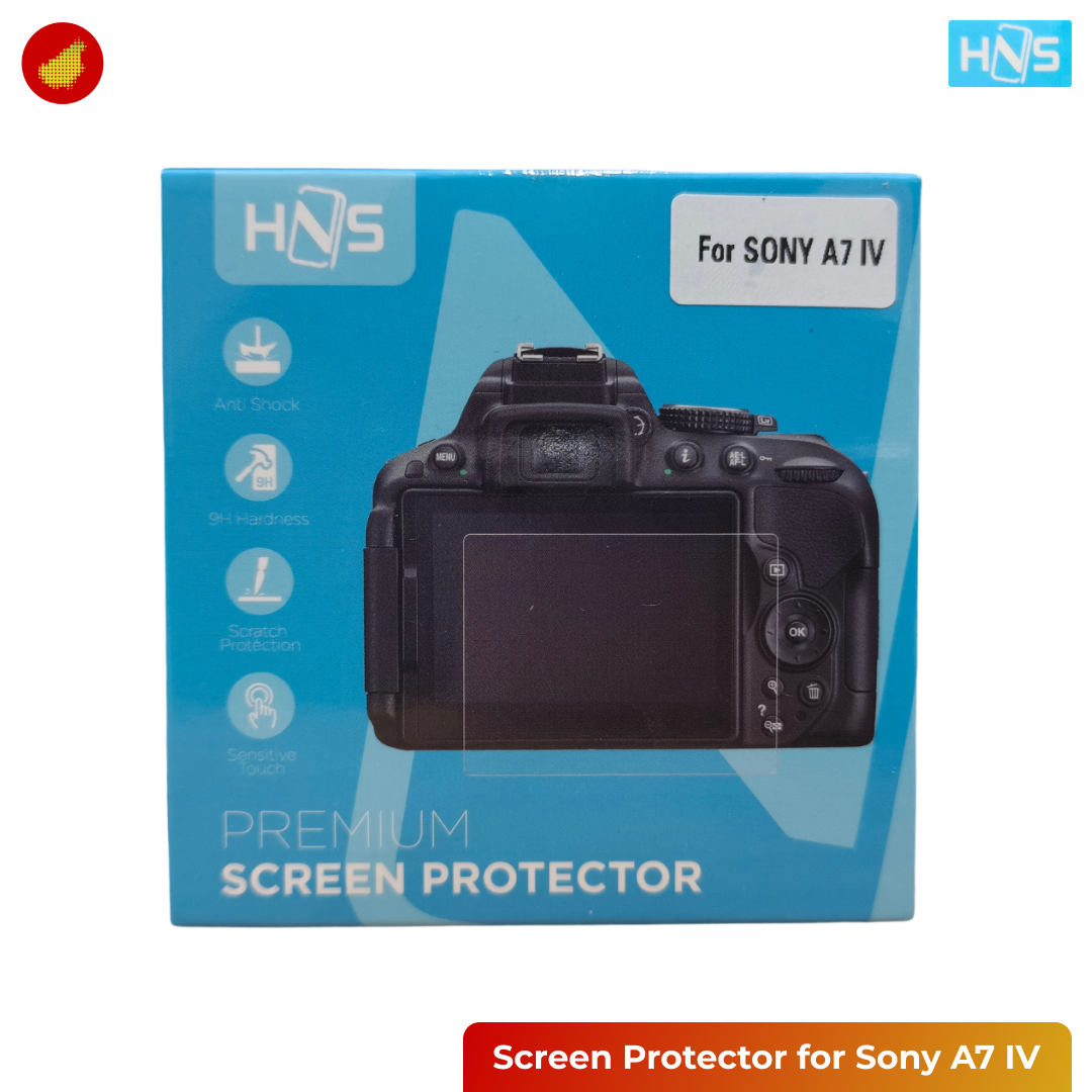 HNS Tempered Glass Premium Screen Protector for Sony / FUJIFILM / Canon / Nikon