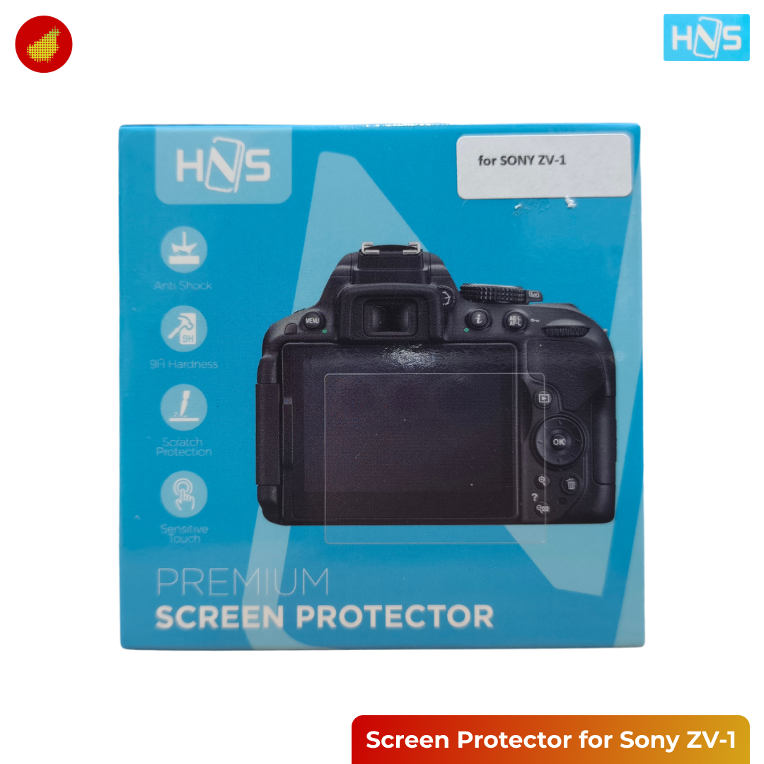 HNS Tempered Glass Premium Screen Protector for Sony / FUJIFILM / Canon / Nikon