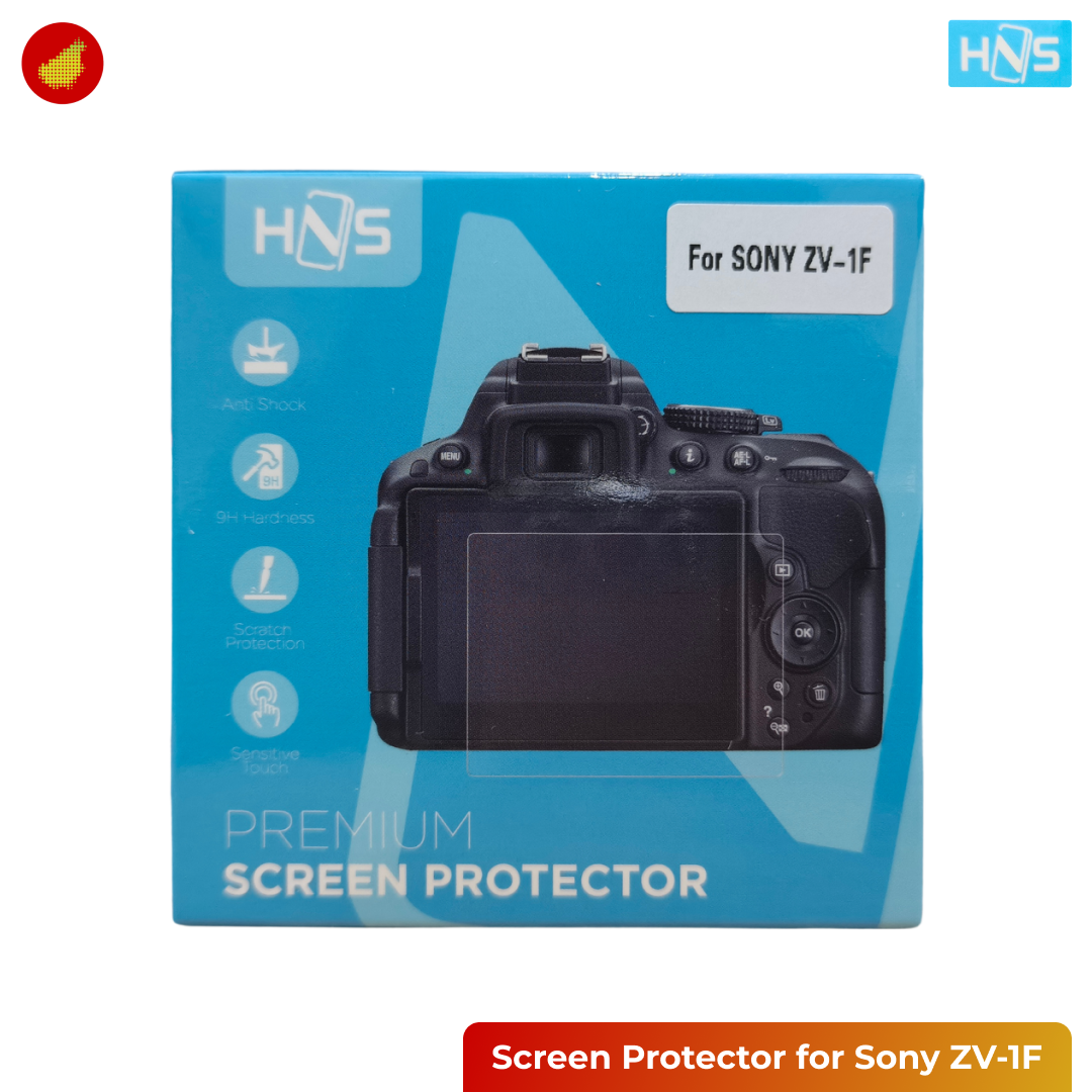 HNS Tempered Glass Premium Screen Protector for Sony / FUJIFILM / Canon / Nikon