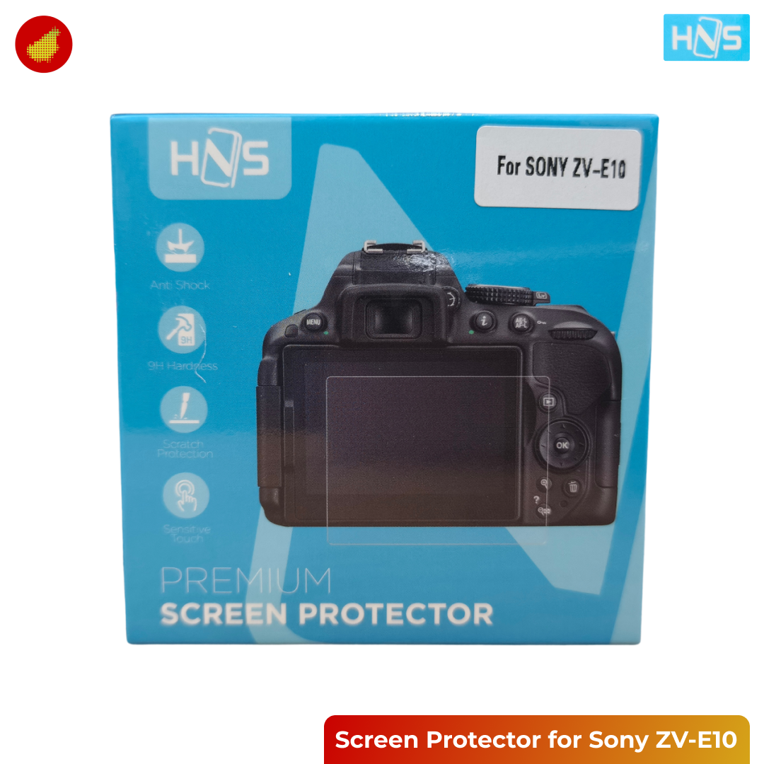 HNS Tempered Glass Premium Screen Protector for Sony / FUJIFILM / Canon / Nikon
