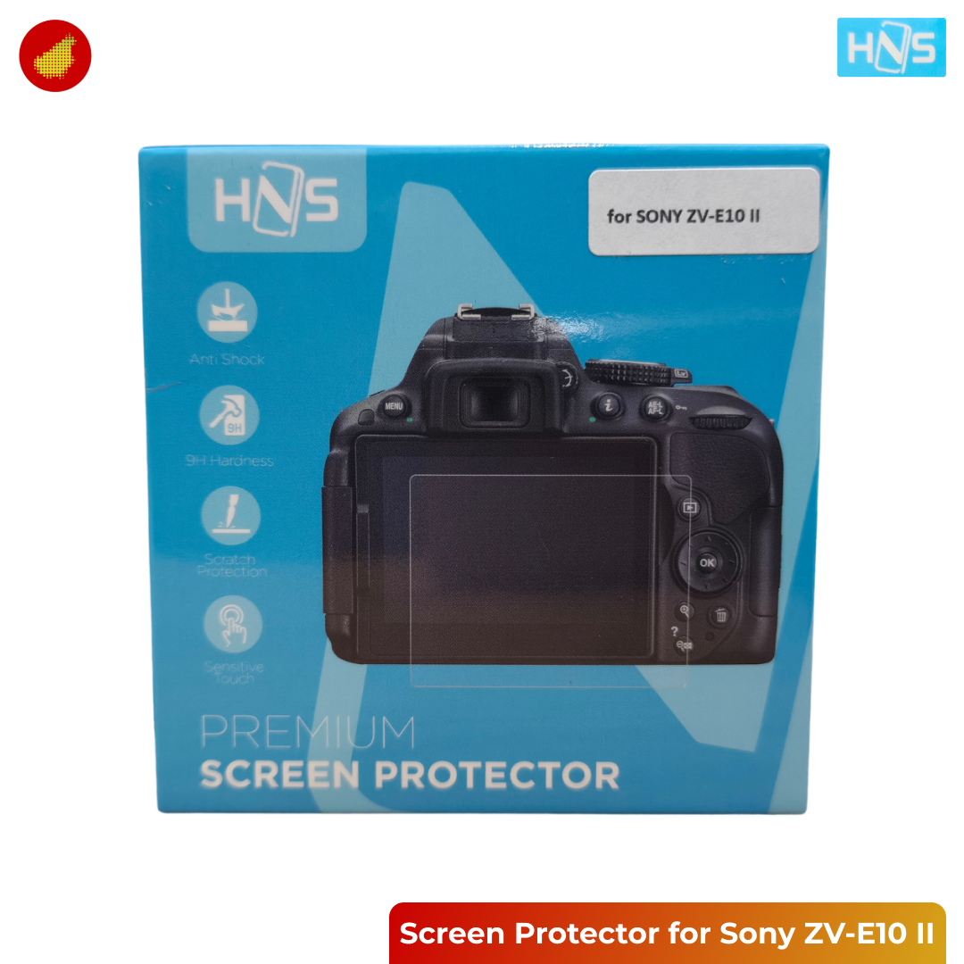HNS Tempered Glass Premium Screen Protector for Sony / FUJIFILM / Canon / Nikon