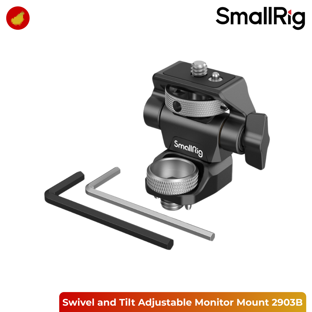 SmallRig Swivel and Tilt Adjustable Monitor Mount with ARRI-Style Mount