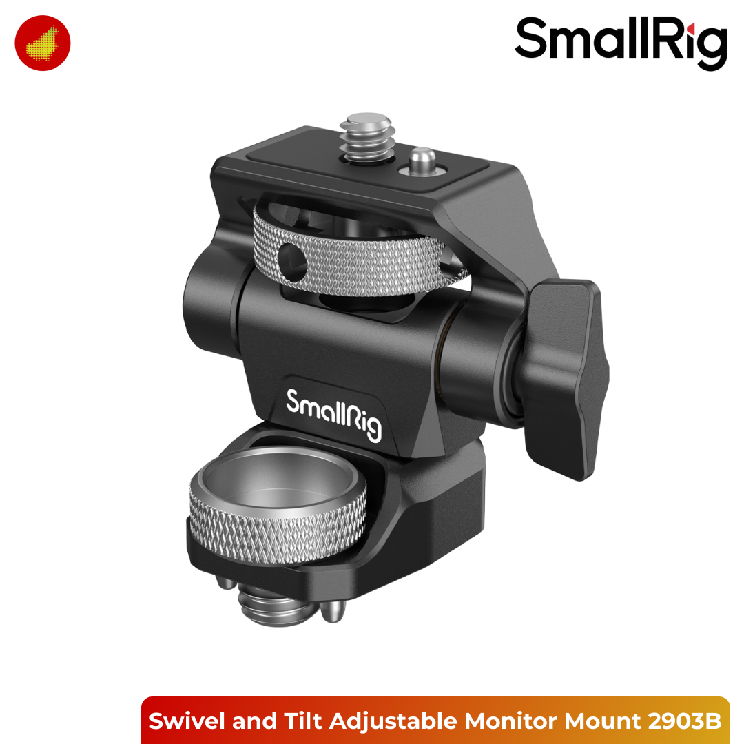 SmallRig Swivel and Tilt Adjustable Monitor Mount with ARRI-Style Mount