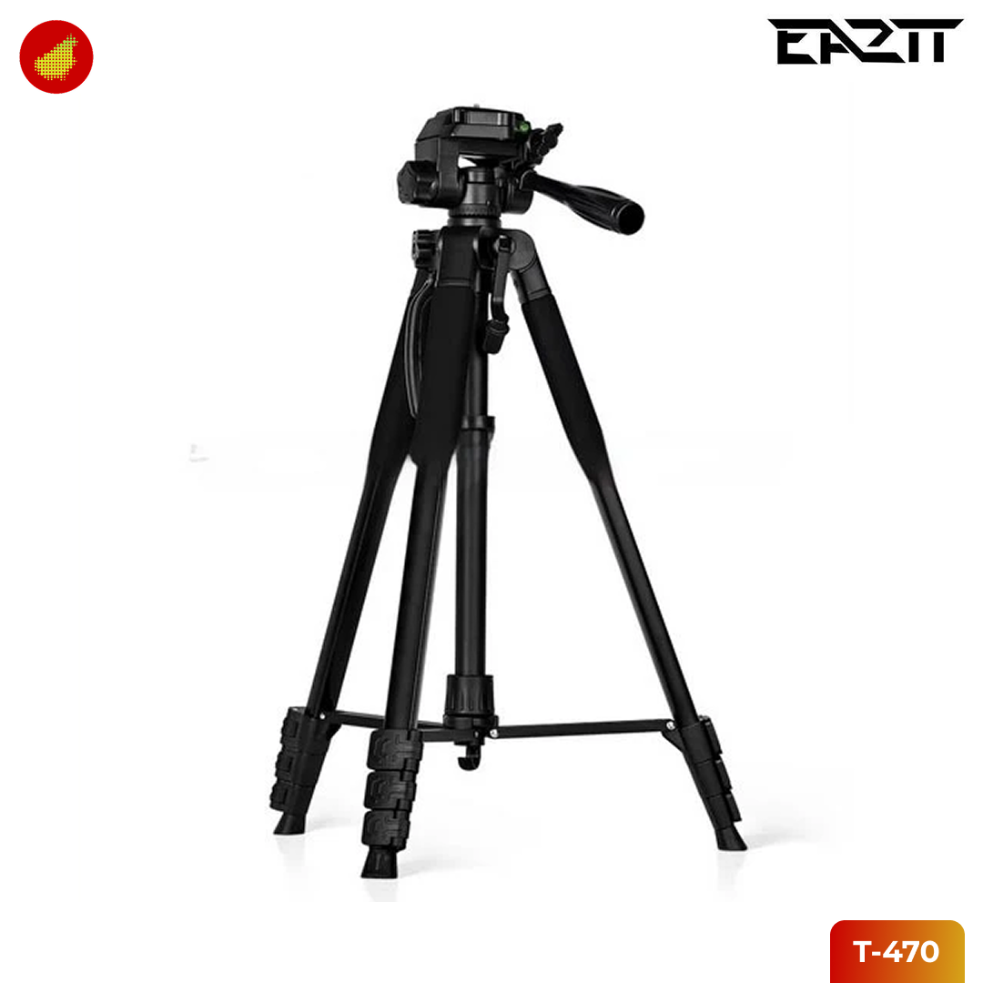 EA2TT T-470 Tripod Camera Photography with Phone Holder