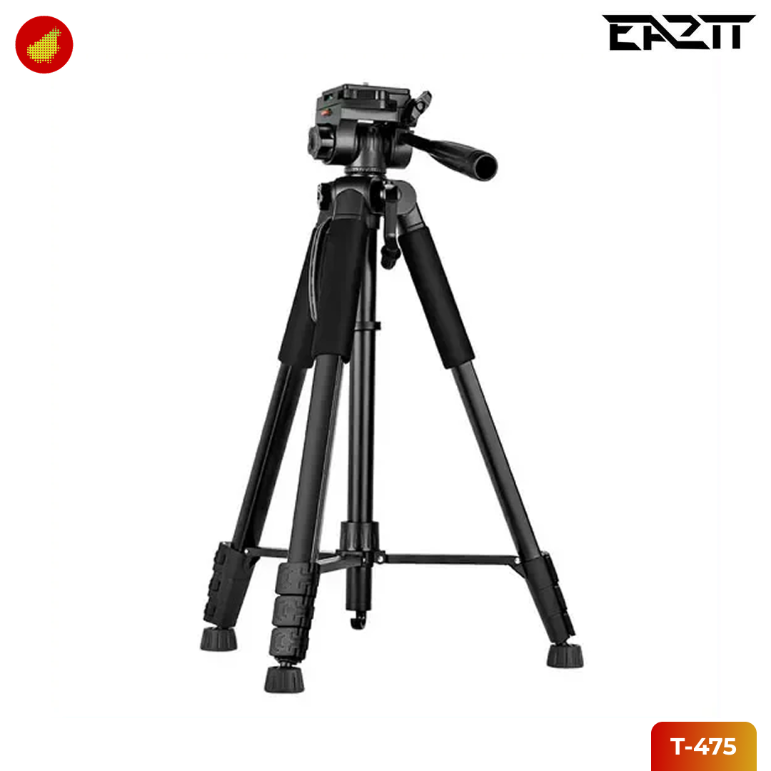 EA2TT T-475 Tripod Camera Photography with Phone Holder