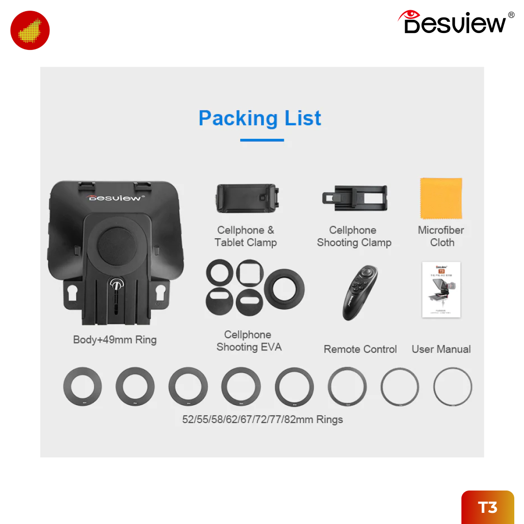 Desview T3 Teleprompter