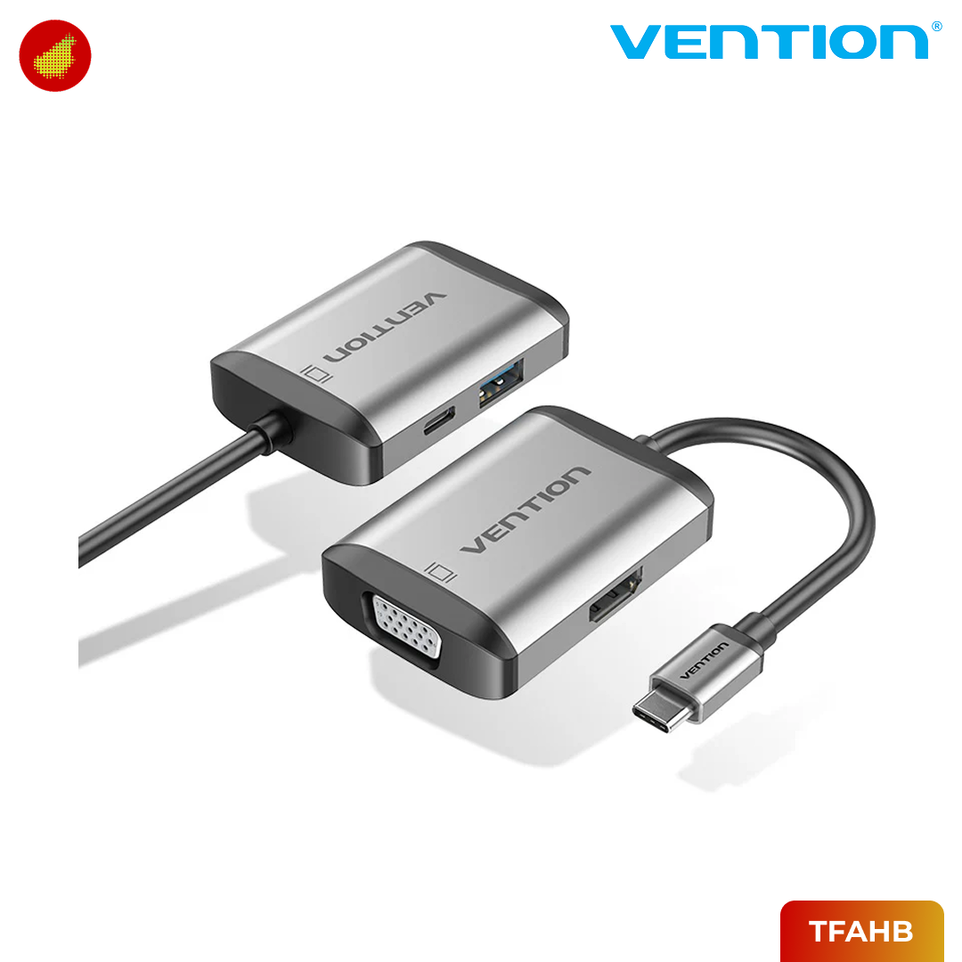 Vention 4-in-1 USB-C Docking Station