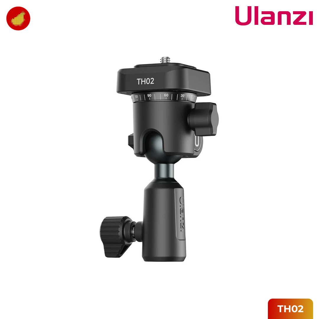 Ulanzi TH02 BALLHEAD QUICK RELEASE TRIPOD MOUNT 360 (T112)