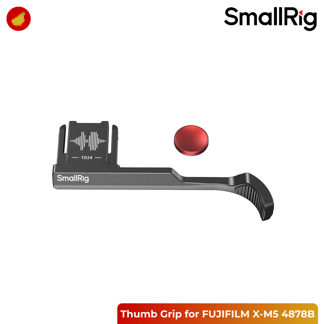 SmallRig Thumb Grip for FUJIFILM X-M5 - Silver 4877B | Black 4878B