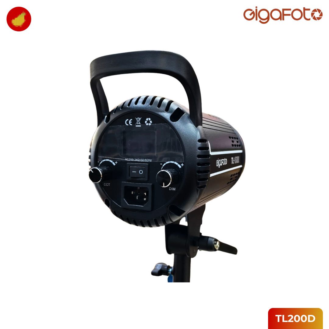 GigaFoto TL200D LED COB Video Photography Light