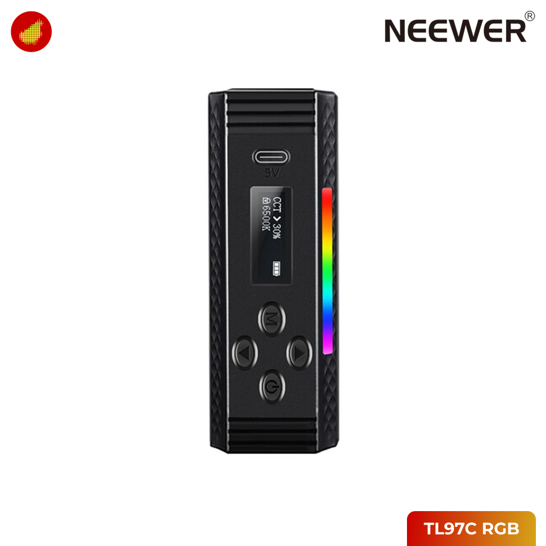 NEEWER TL97C Magnetic Handheld LED Light Stick with App Control