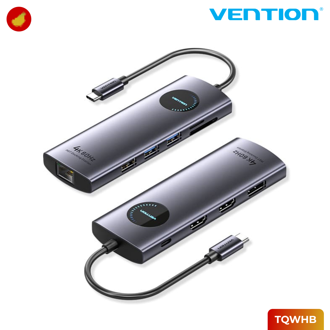 Vention 10-in-1 USB-C MST Docking Station