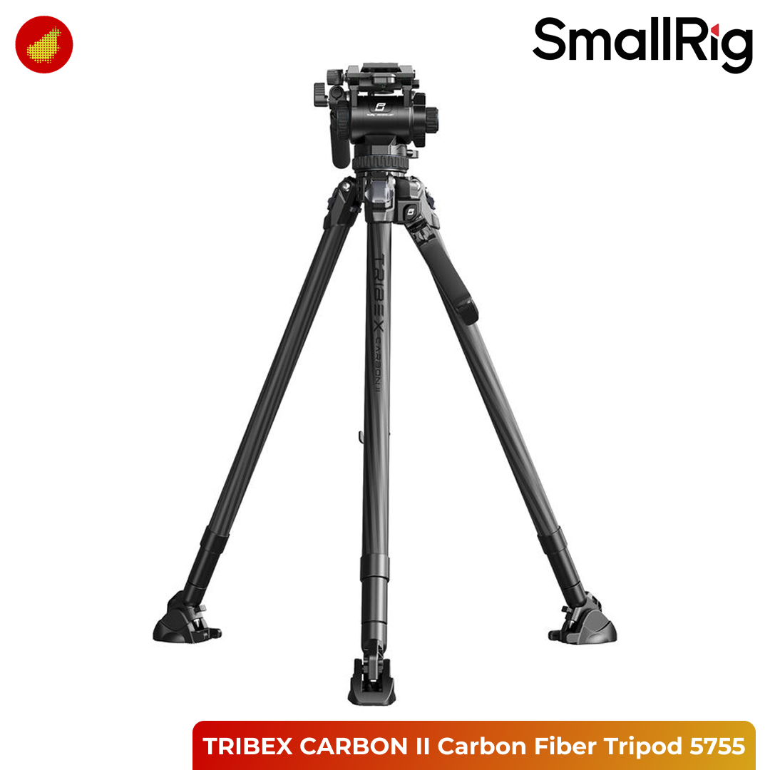 SmallRig x Potato Jet TRIBEX CARBON II Carbon Fiber Tripod With Dynamic Balance Hydraulic Fluid Head - 5755