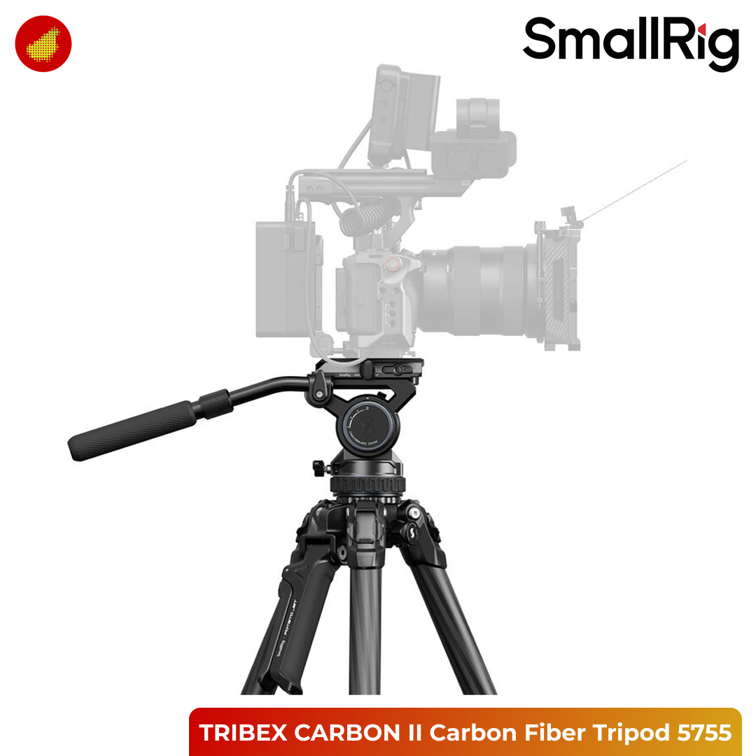 SmallRig x Potato Jet TRIBEX CARBON II Carbon Fiber Tripod With Dynamic Balance Hydraulic Fluid Head - 5755