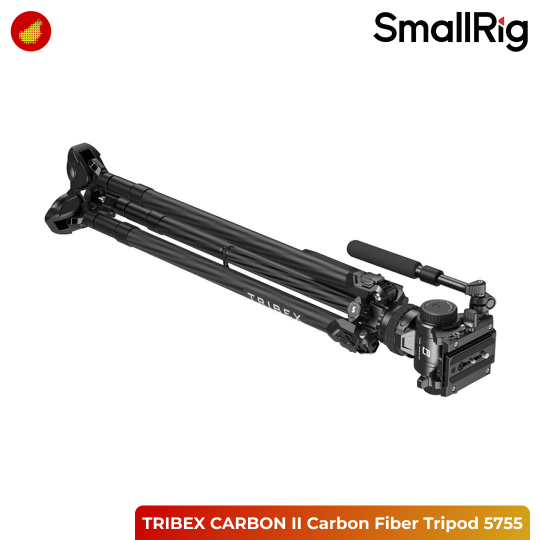 SmallRig x Potato Jet TRIBEX CARBON II Carbon Fiber Tripod With Dynamic Balance Hydraulic Fluid Head - 5755