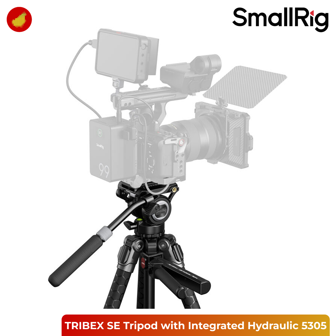 SmallRig x Potato Jet TRIBEX SE Tripod with Integrated Hydraulic Fluid Head - 5305