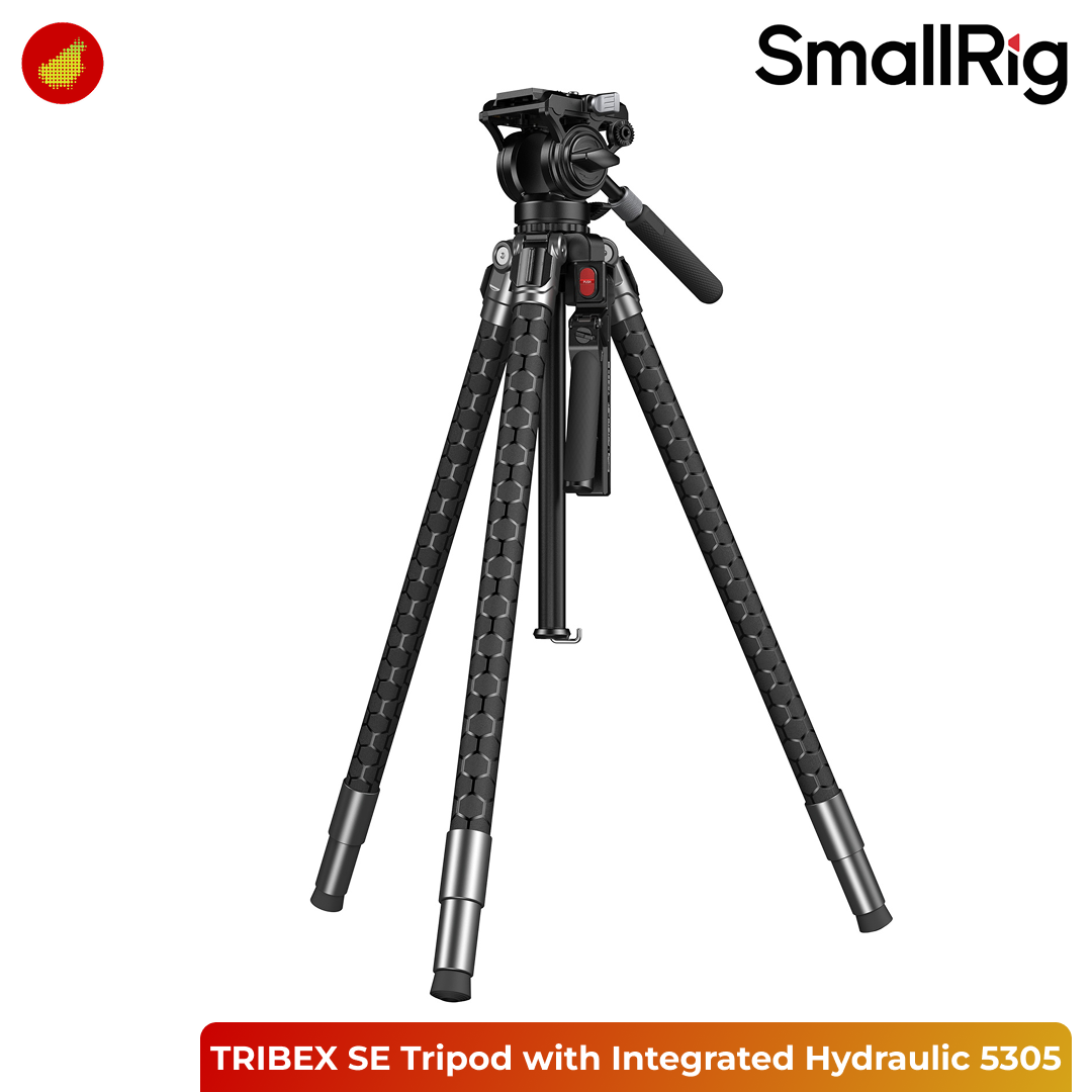 SmallRig x Potato Jet TRIBEX SE Tripod with Integrated Hydraulic Fluid Head - 5305