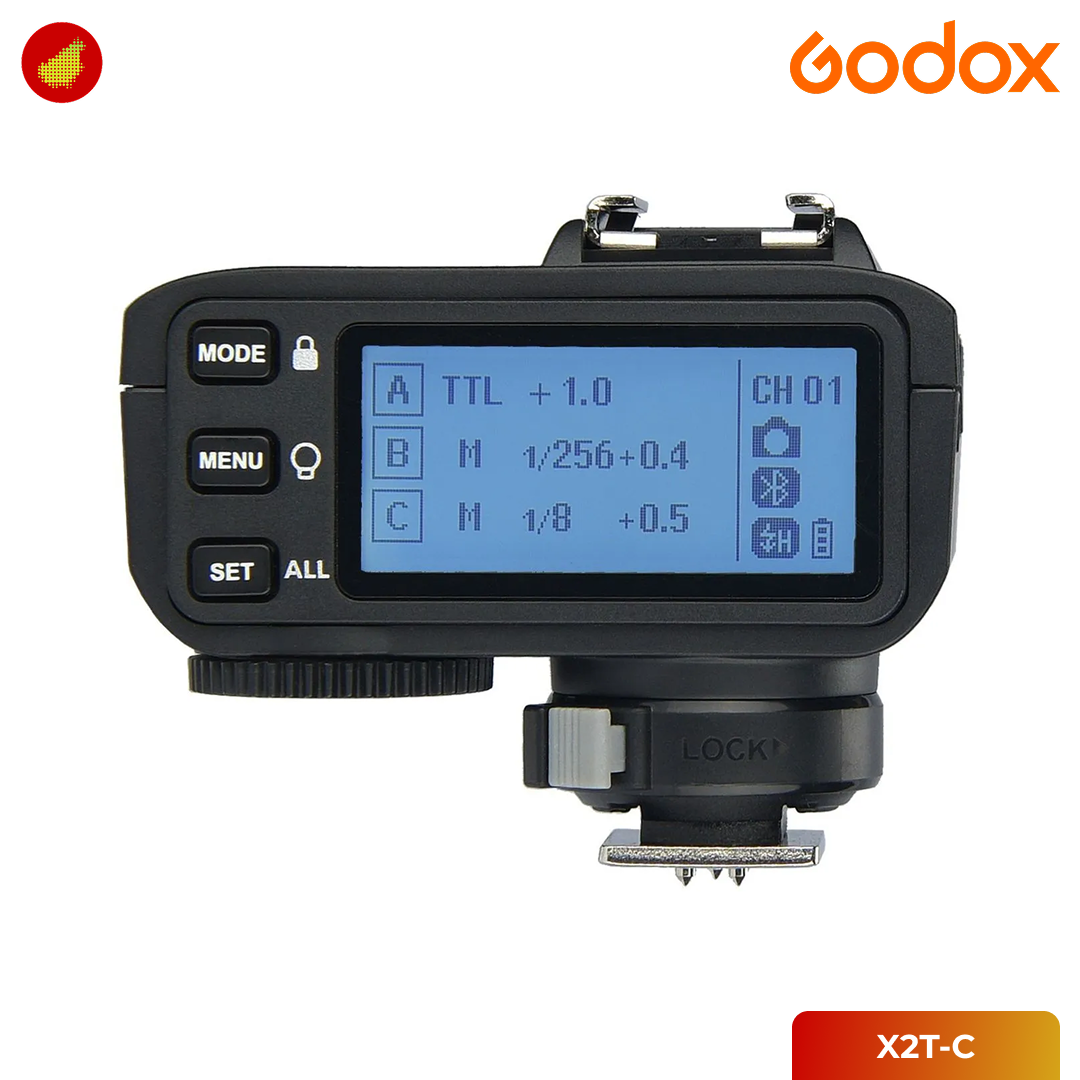 Godox X2T Wireless Flash Trigger for Canon / Nikon / Sony / Fujifilm