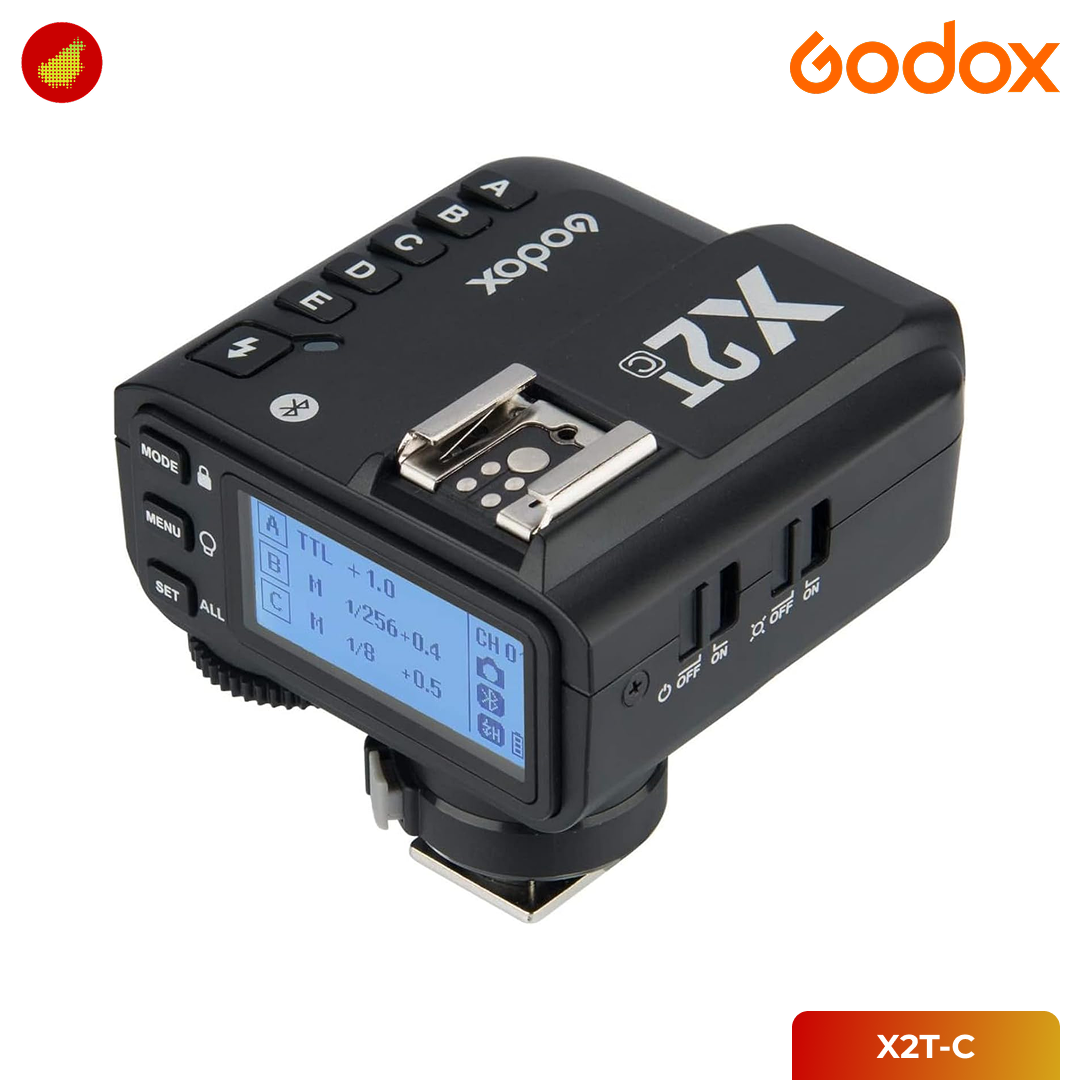 Godox X2T Wireless Flash Trigger for Canon / Nikon / Sony / Fujifilm