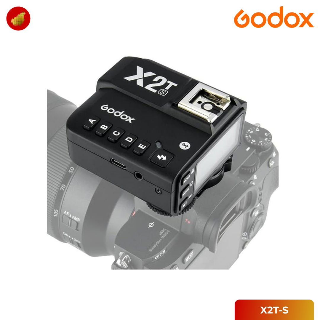 Godox X2T Wireless Flash Trigger for Canon / Nikon / Sony / Fujifilm