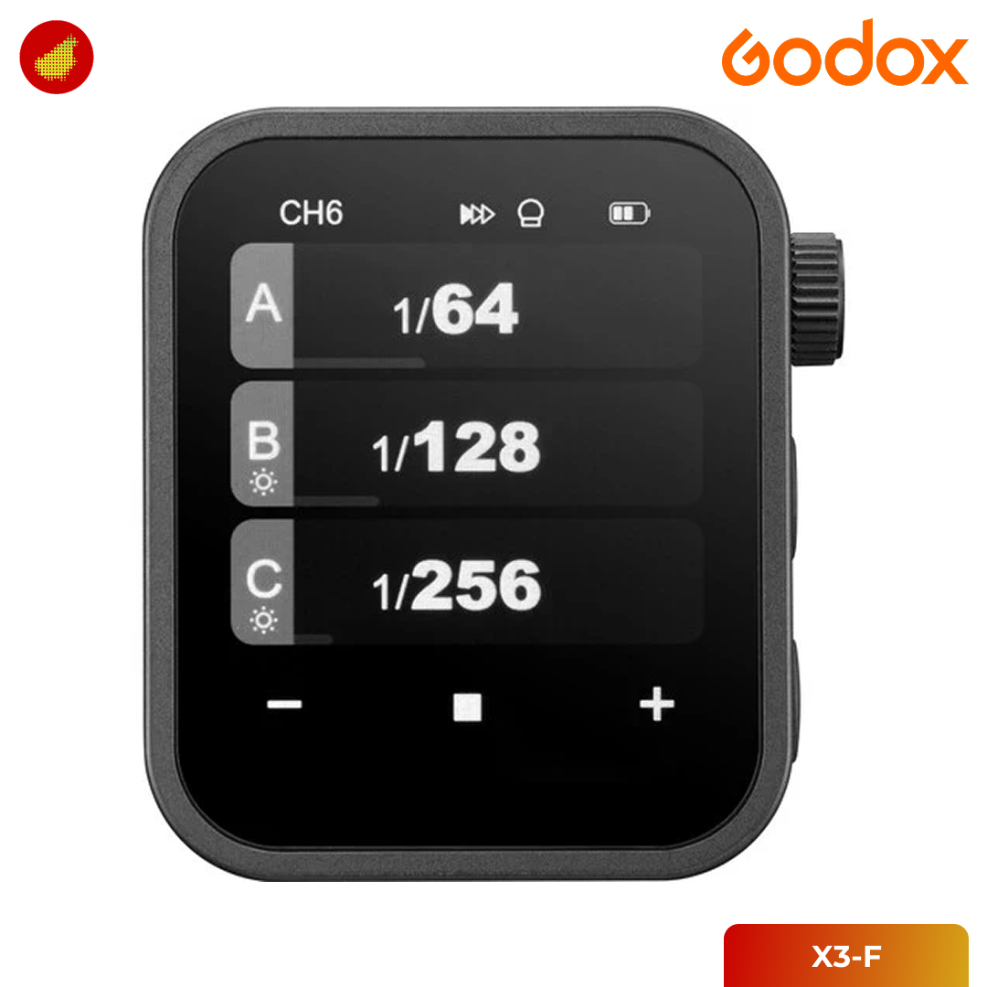 Godox X3 Touchscreen TTL Wireless Flash Trigger for Canon / Nikon / Sony / Fujifilm