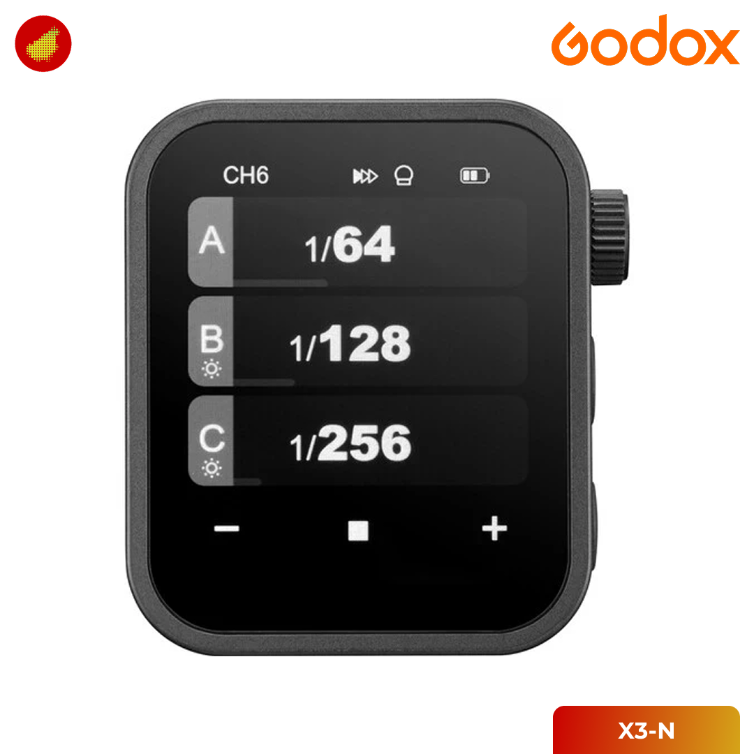 Godox X3 Touchscreen TTL Wireless Flash Trigger for Canon / Nikon / Sony / Fujifilm