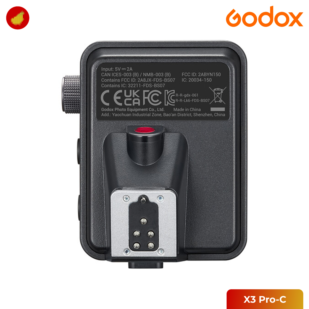 Godox X3 Pro Touchscreen TTL Wireless Flash Trigger for Canon / Nikon / Sony / Fujifilm