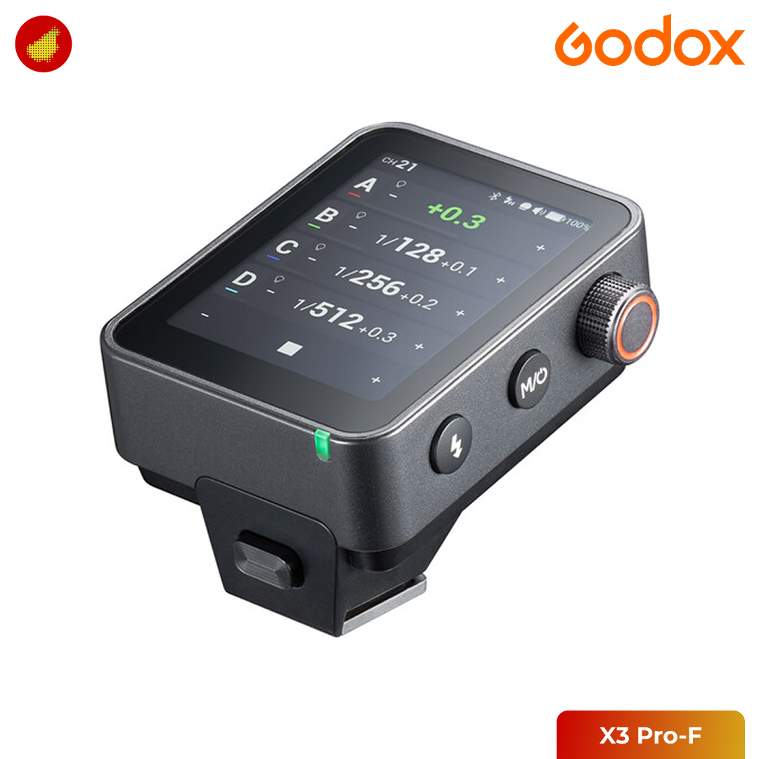 Godox X3 Pro Touchscreen TTL Wireless Flash Trigger for Canon / Nikon / Sony / Fujifilm