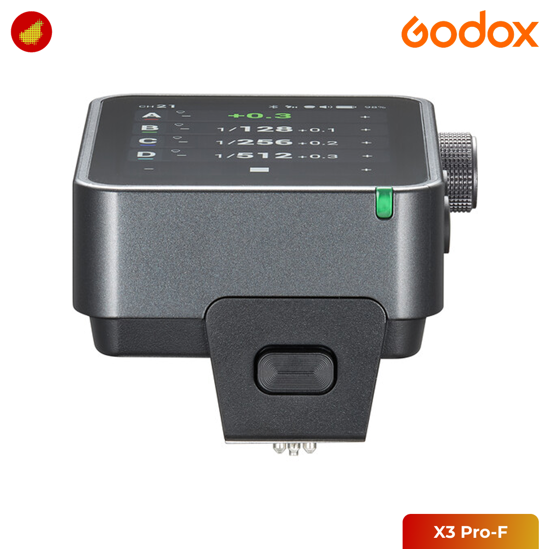 Godox X3 Pro Touchscreen TTL Wireless Flash Trigger for Canon / Nikon / Sony / Fujifilm
