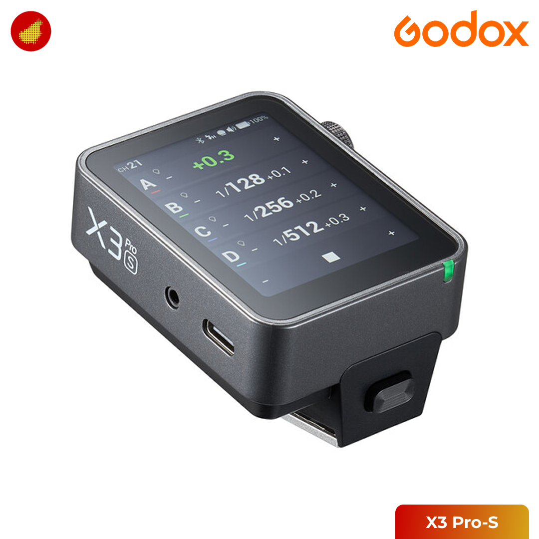 Godox X3 Pro Touchscreen TTL Wireless Flash Trigger for Canon / Nikon / Sony / Fujifilm