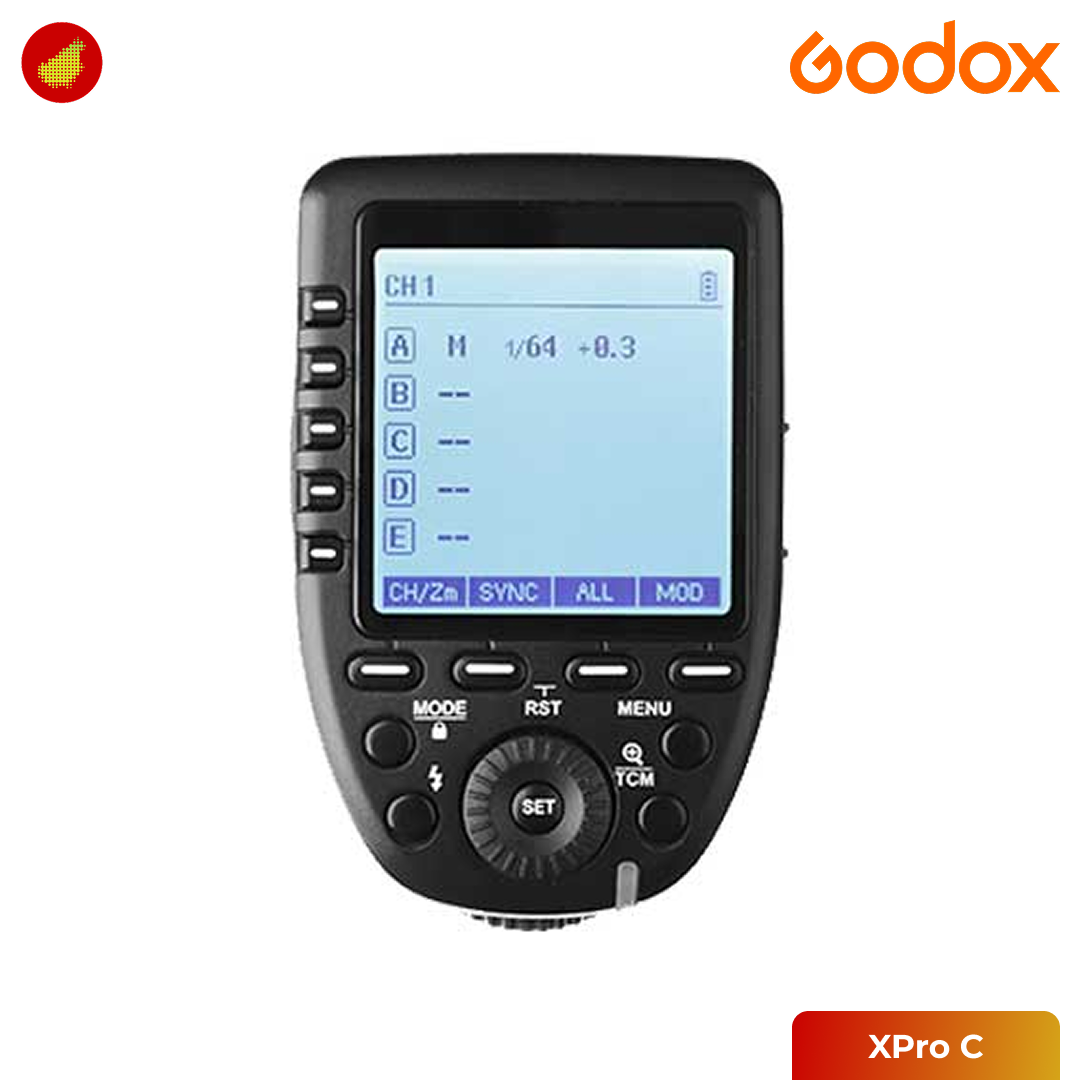 Godox XPro TTL Wireless Flash for Canon / Nikon / Fujifilm