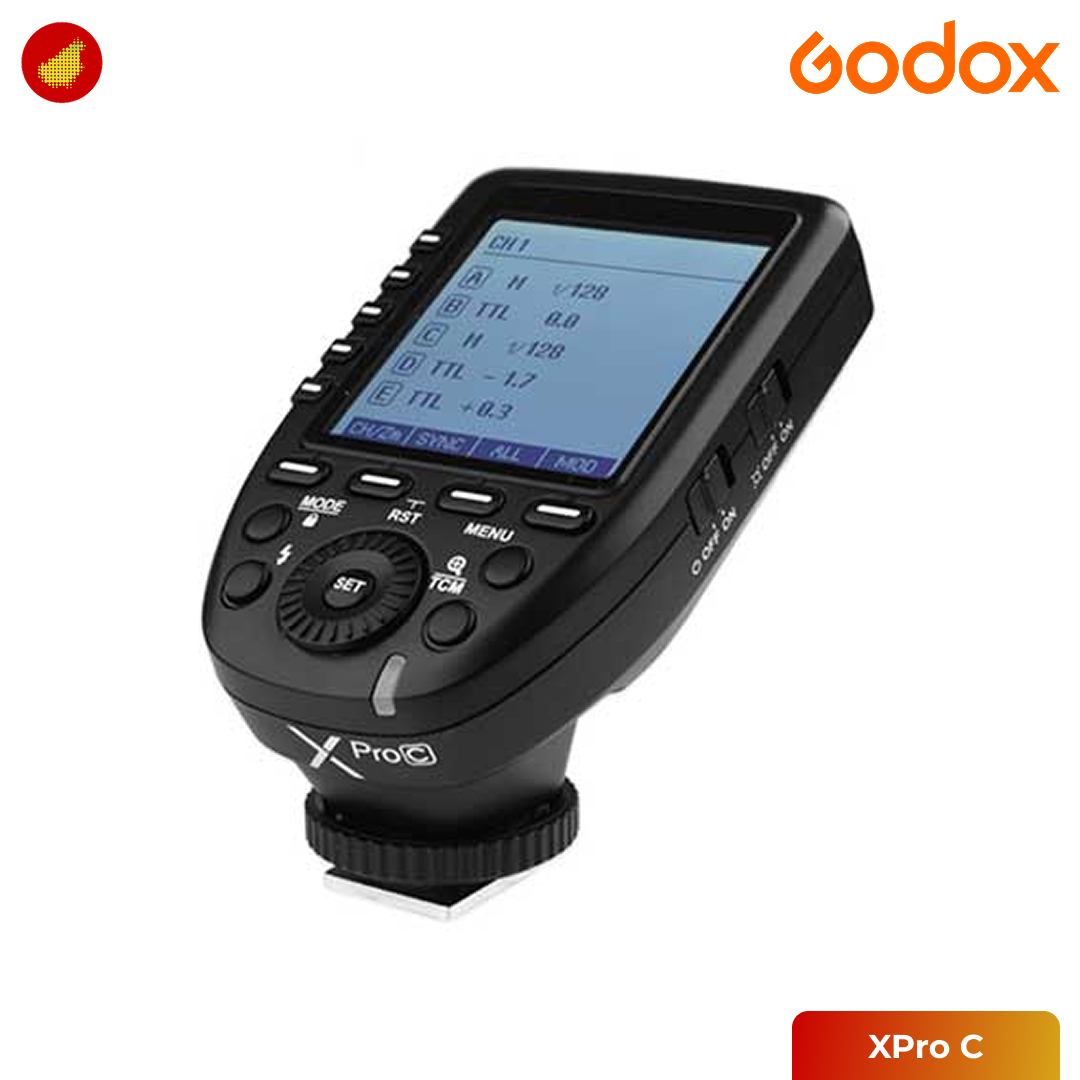 Godox XPro TTL Wireless Flash for Canon / Nikon / Fujifilm