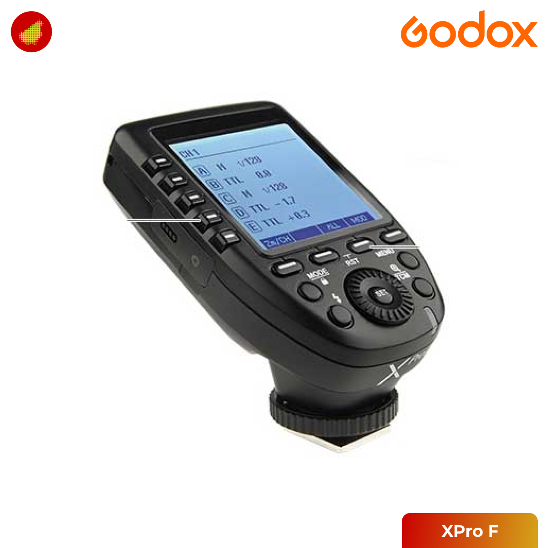Godox XPro TTL Wireless Flash for Canon / Nikon / Fujifilm