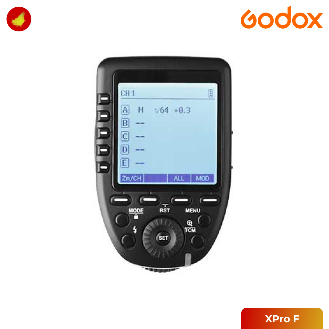 Godox XPro TTL Wireless Flash for Canon / Nikon / Fujifilm