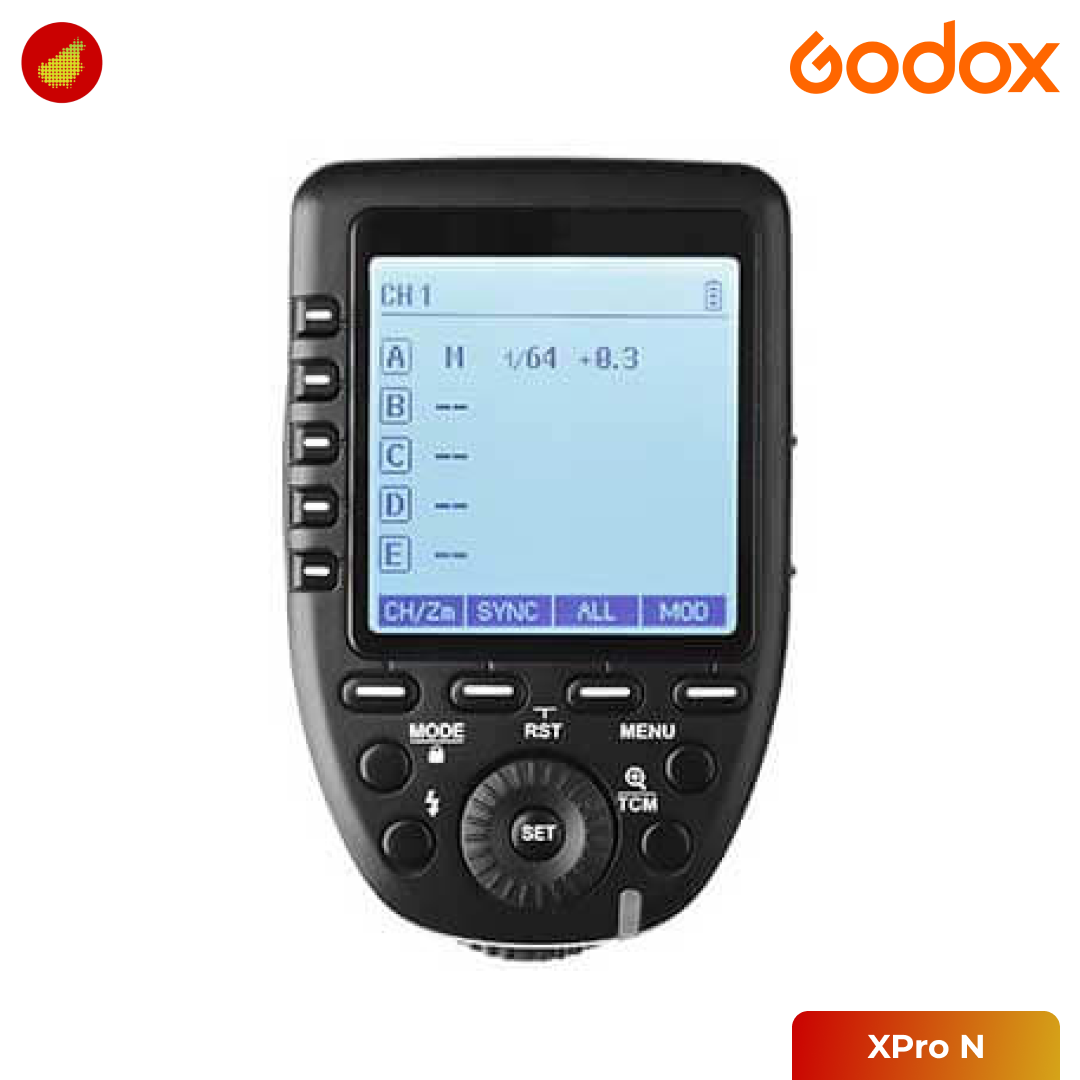 Godox XPro TTL Wireless Flash for Canon / Nikon / Fujifilm