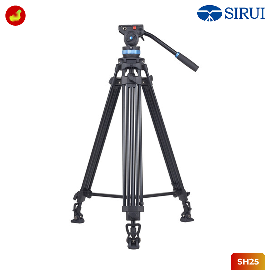 Sirui SH25 with Fluid Head